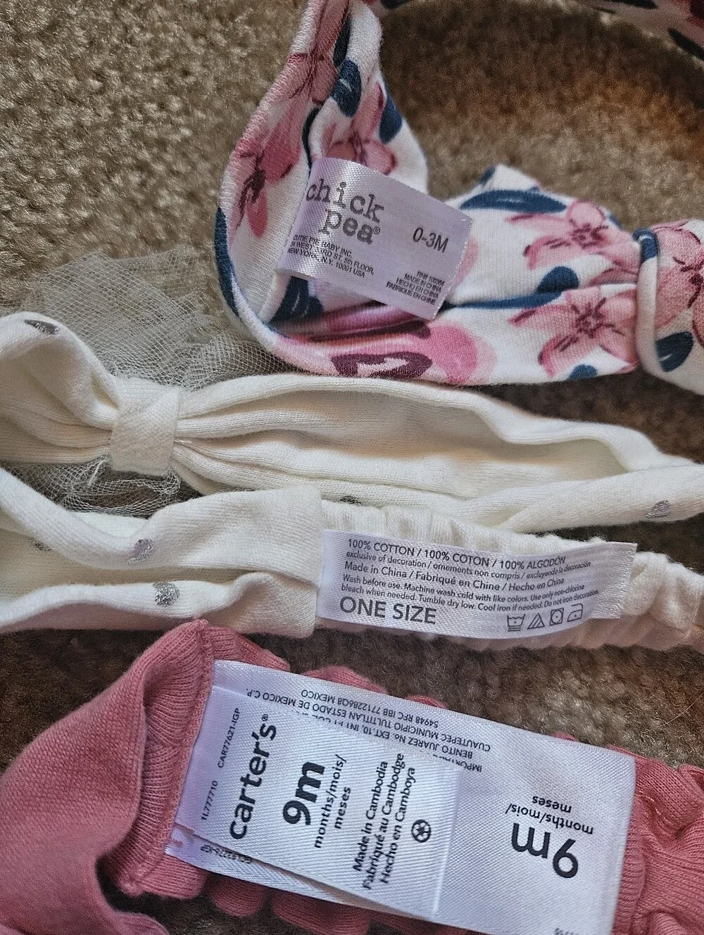 Baby Headbands And Bows
